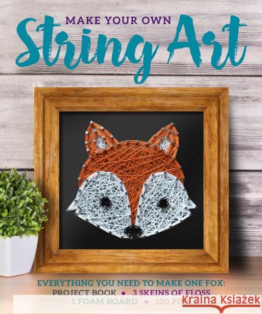 Make Your Own String Art Kayla Carlson 9781684127894 Thunder Bay Press