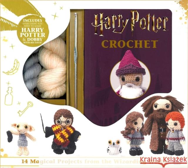Harry Potter Crochet Lucy Collin 9781684128877 Thunder Bay Press