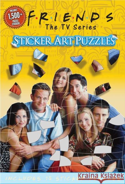 Friends Sticker Art Puzzles Editors of Thunder Bay Press 9781684129430 Thunder Bay Press