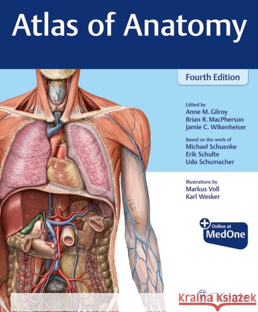 Atlas of Anatomy Gilroy, Anne M. 9781684202034