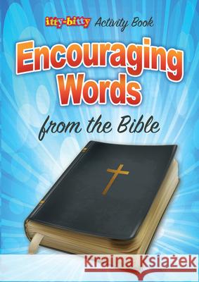 Encouraging Words from the Bible: Itty-Bitty Bible Activity Book (Pack of 6) Warner Press 9781684345267 Warner Press