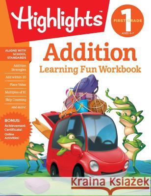First Grade Addition Highlights Learning 9781684379262 Highlights Learning