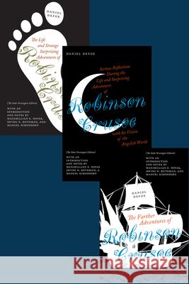 The Complete Adventures of Robinson Crusoe (3 Vol Set): The Stoke Newington Editions Maximillian E. Novak Irving N. Rothman Manuel Schonhorn 9781684483808 Bucknell University Press