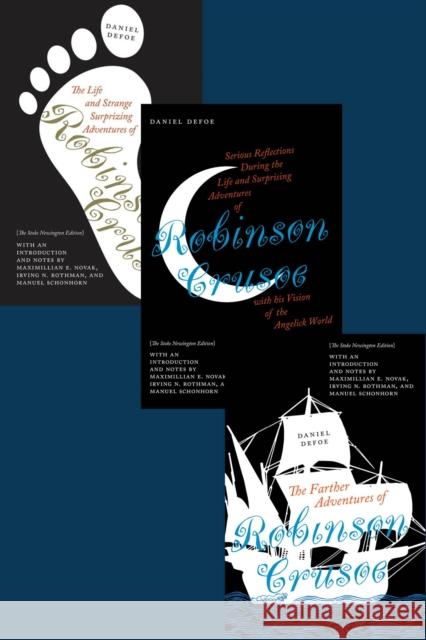 The Complete Adventures of Robinson Crusoe (3 Vol Set): The Stoke Newington Editions Maximillian E. Novak Irving N. Rothman Manuel Schonhorn 9781684483815 Bucknell University Press