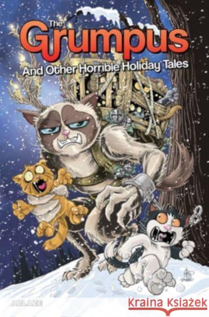 Grumpy Cat: The Grumpus and Other Horrible Holiday Tales Jarrett Melendez 9781684970872