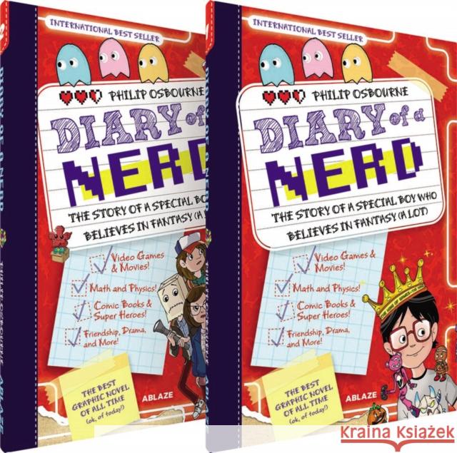 Diary of a Nerd Vol. 1-2 Collected Set Philip Osbourne Roberta Procacci 9781684973637 Ablaze