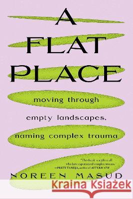 A Flat Place: Moving Through Empty Landscapes, Naming Complex Trauma Noreen Masud 9781685890247 Melville House Publishing