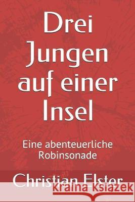 Drei Jungen auf einer Insel: Eine abenteuerliche Robinsonade Bella and Flores Germany Christian Elster 9781687452733