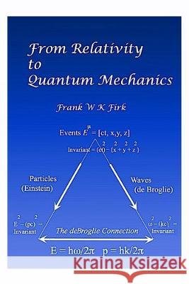 From Relativity to Quantum Mechanics Frank W. K. Firk 9781688314788 Independently Published