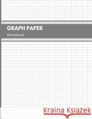 Graph Paper Notebook: Quad Rule 5x5 per Inch Composition Page Bound Comp Book, Minimalist Matte Grey Cover Passionate Book Publishing 9781689035309 