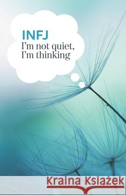 INFJ I'm not quiet, I'm thinking Branding B 9781691294411 Independently Published