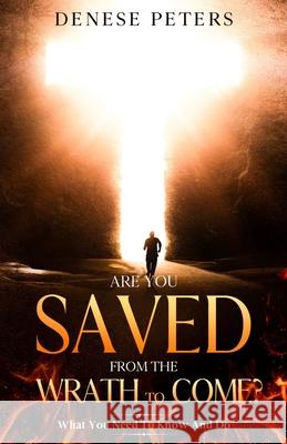 Are You Saved From The Wrath To Come?: What You Need To Know And Do Denese Peters 9781691883295 Independently Published