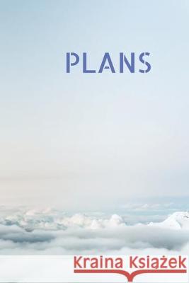 Plans: 90 Pages of 6 X 9 Inch Bound Asymmetric Graph on White Paper Journal Man 9781692347192 Independently Published