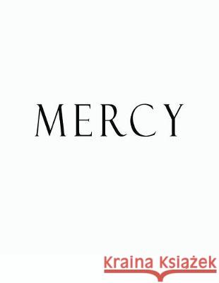 Mercy: Black and White Decorative Book to Stack Together on Coffee Tables, Bookshelves and Interior Design - Add Bookish Char Bookish Charm Decor 9781694794802 Independently Published