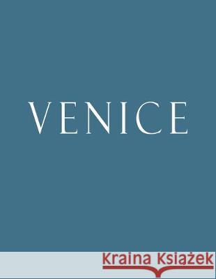 Venice: Decorative Book to Stack Together on Coffee Tables, Bookshelves and Interior Design - Add Bookish Charm Decor to Your Decor, Bookish Charm 9781695748545 Independently Published