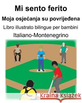 Italiano-Montenegrino Mi sento ferito/Moja osjecanja su povrijeđena Libro illustrato bilingue per bambini Carlson, Suzanne 9781695940048