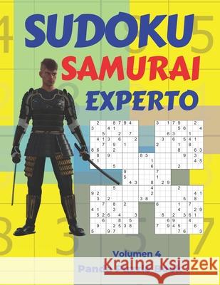 Sudoku Samurai Experto - Volumen 4: Juegos De Lógica Para Adultos Book, Panda Puzzle 9781699775301