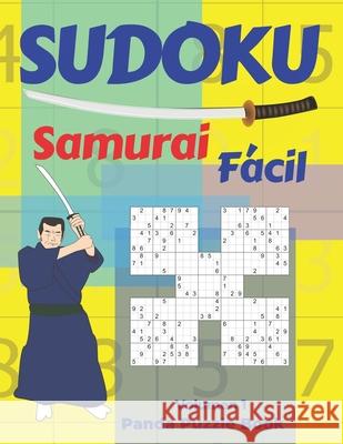 Sudoku Samurai Facil - Volumen 1: Juegos De Lógica Para Adultos Book, Panda Puzzle 9781699800133