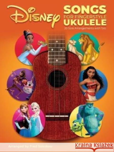 Disney Songs for Fingerstyle Ukulele: 20 Solo Arrangements with Tab  9781705114155 Hal Leonard Publishing Corporation