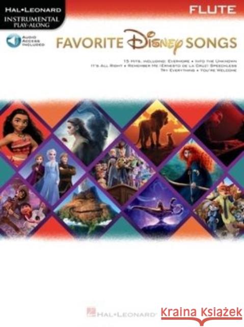 Favorite Disney Songs: Instrumental Play-Along - Flute  9781705142684 Hal Leonard Corporation