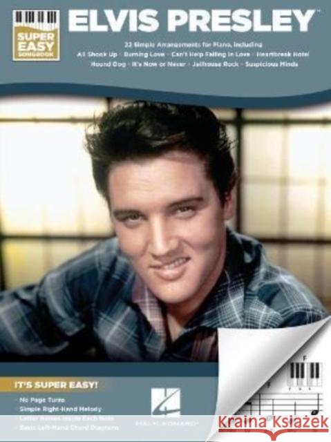 Elvis Presley - Super Easy Piano  9781705146316 Hal Leonard Corporation