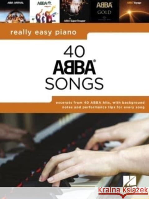 Really Easy Piano: 40 Abba Songs  9781705163764 Hal Leonard Publishing Corporation