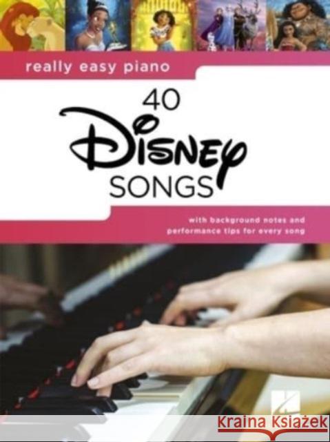 Really Easy Piano: 40 Disney Songs  9781705165058 Hal Leonard Publishing Corporation