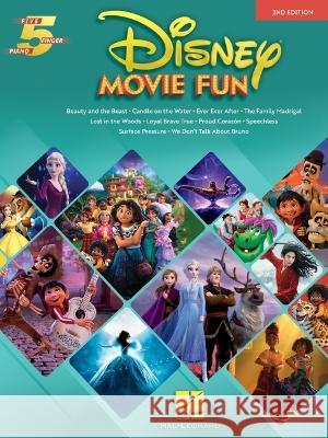 Disney Movie Fun - 2nd Edition Five-Finger Piano Songbook with Lyrics  9781705188545 Hal Leonard Publishing Corporation