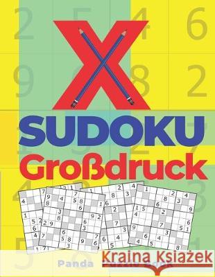 X Sudoku Großdruck: Sudoku Irregular - Rätselbuch In Großdruck Book, Panda Puzzle 9781705440919