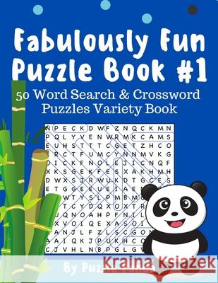 Fabulously Fun Puzzle Book # 1 Kasey Conner, Puzzle Panda 9781708271480