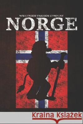 Wikstroem - Notes: Norwegen Norge Troll Flagge used look - Tagesplaner 15,24 x 22,86 Felix Ode 9781708747824