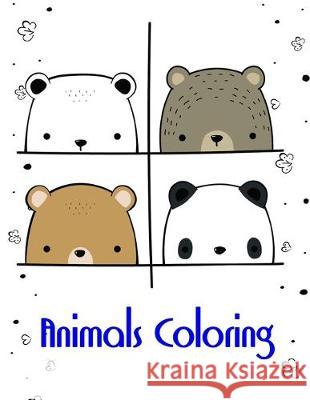 Animals Coloring: Christmas Coloring Book for Children, Preschool, Kindergarten age 3-5 J. K. Mimo 9781709328497 Independently Published