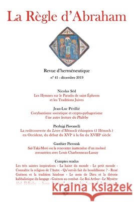 La Règle d'Abraham #41 Sed, Nicolas 9781713194637