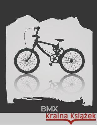 BMX: cahier de note ligné noir et blanc Sports Extrêmes, Cahiers 9781713210948 Independently Published