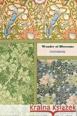 Wonder of Blossoms NOTEBOOK [ruled Notebook/Journal/Diary to write in, 60 sheets, Medium Size (A5) 6x9 inches] Iris a. Viola 9781714385683 Blurb