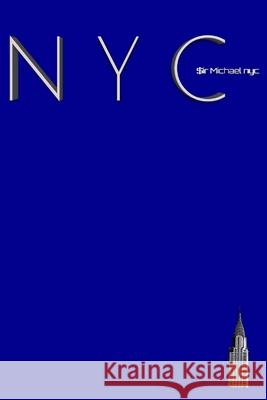 NYC Chrysler building bright blue classic grid page notepad $ir Michael Limited edition: NYC Chrysler building bright blue classic grid page notepad Huhn, Michael 9781714803668 Blurb