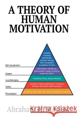 A Theory of Human Motivation Abraham H. Maslow 9781715349851