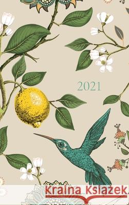 2021 Planner: With Coloured Interiors 6 x 9 Hardback Ismail, Reyhana 9781715896393