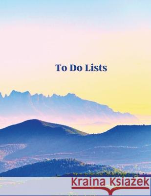 To Do Lists: Starter Book Blue Tanya Purcell 9781716140167