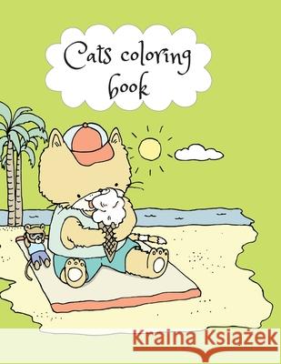 Cats coloring book Cristie Publishing 9781716265259 Cristina Dovan