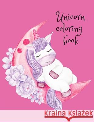 Unicorn coloring book Cristie Publishing 9781716331060 Cristina Dovan