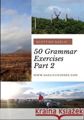 50 Grammar Exercises Part 2: Scottish Gaelic Ann Dessey 9781716334535 Lulu.com