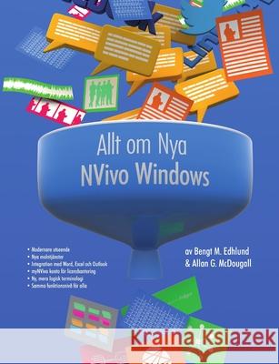 Allt om Nya NVivo Windows Bengt M. Edhlund Allan G. McDougall 9781716747410 Lulu.com