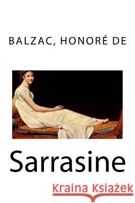 Sarrasine Balzac Honor 9781717166135