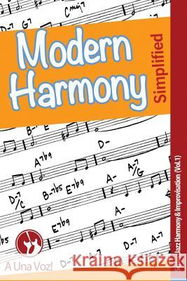 Modern Harmony Simplified David Son A. Una Voz 9781717325082 Createspace Independent Publishing Platform