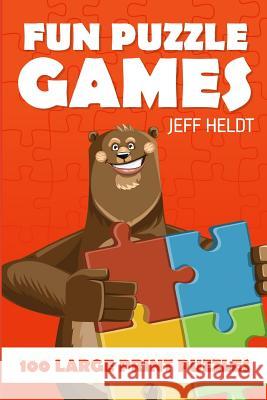 Fun Puzzle Games: Clouds Puzzles - 100 Large Print Puzzles Jeff Heldt 9781718105164 Independently Published