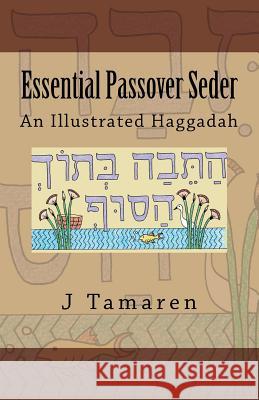 Essential Passover Seder: An Illustrated Haggadah J. Tamaren L. Davidson 9781718808096 Createspace Independent Publishing Platform
