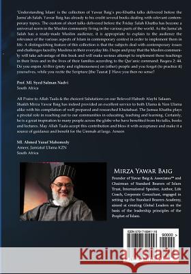 Understanding Islam - 52 Friday Lectures Arabic Edition Mirza Yawar Baig 9781718841116