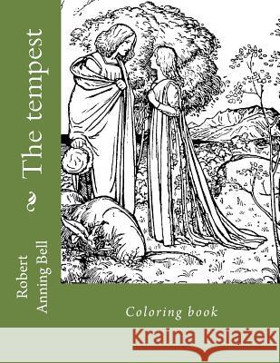 The tempest: Coloring book Stratton, Helen 9781719397391 Createspace Independent Publishing Platform