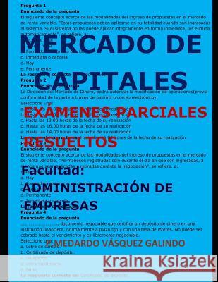 Mercado de Capitales-Ex V. 9781719980470 Independently Published